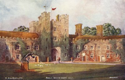 Knole House : Green Court, ouest - Charles Essenhigh Corke