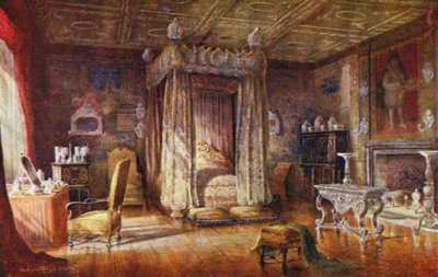 Maison Knole : Chambre du roi Jacques Ier - Charles Essenhigh Corke