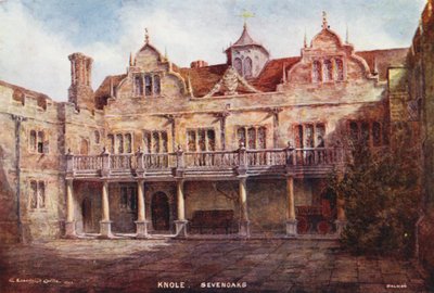 Maison Knole : Stone Court - Charles Essenhigh Corke