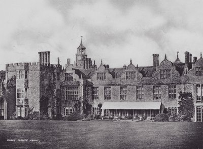 Knole, façade sud - Charles Essenhigh Corke
