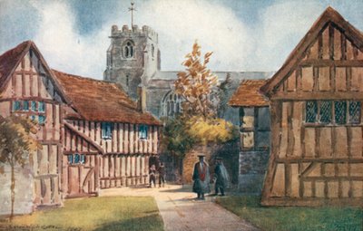 La vieille maison des pédagogues, Stratford-on-Avon - Charles Essenhigh Corke