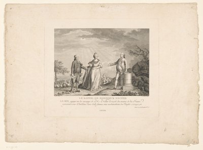 Retour de Jacques Necker, 1788 - Charles Etienne Gaucher