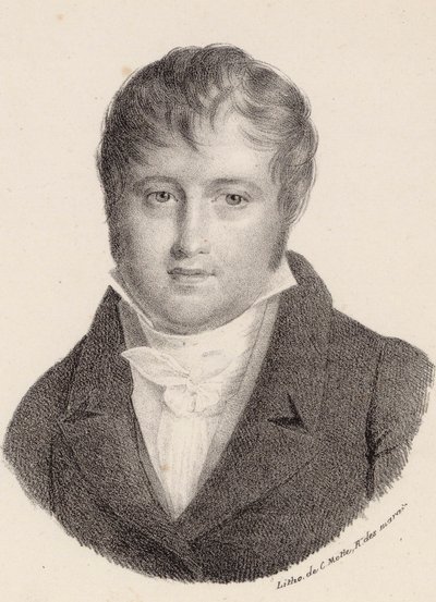 Portrait du compositeur Nicolò Isouard 1775-1818 - Charles Etienne Pierre Motte