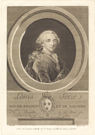 Louis XVI, roi de France - Charles Eugene Duponchel