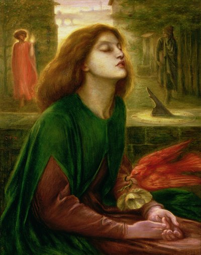 Copie de Beata Beatrix par Dante Gabriel Rossetti (1828-82), c.1900-10 - Charles Fairfax Murray