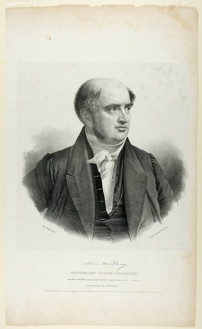 Levi Woodburn, secrétaire au Trésor - Charles Fenderich