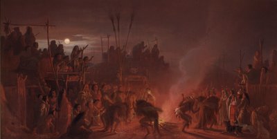 La Danse du Bison - Charles Ferdinand Wimar