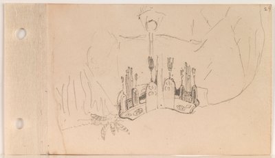 Selle de Pad Yanktonai, bande de Big Head (feuille 29 recto) - Charles Ferdinand Wimar