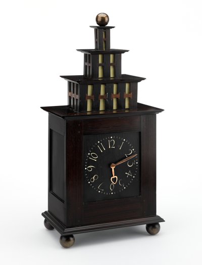Horloge, 1903-06 (ébène et ivoire) - Charles Francis Annesley Voysey