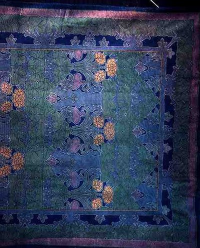 Tapis de Donegal (détail) - Charles Francis Annesley Voysey