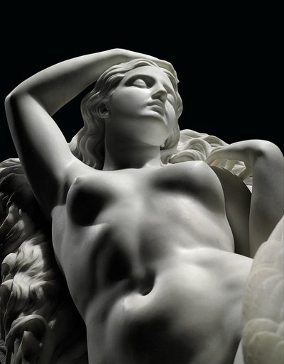 Une figure grandeur nature de Rhodopis sur socle, 1862 - Charles Francis Fuller