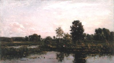 Un méandre de la rivière Oise - Charles Francois Daubigny