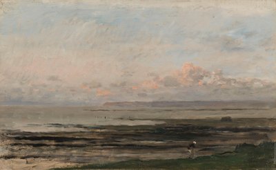 Plage à marée basse - Charles Francois Daubigny
