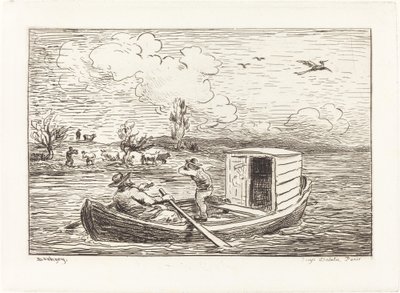 Le Mot de Cambronne - Charles Francois Daubigny