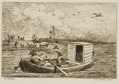 Le mot de Cambronne - Charles Francois Daubigny