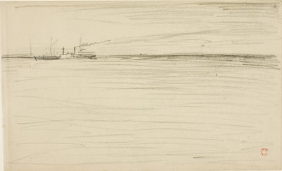 Traversée de la Manche - Charles Francois Daubigny