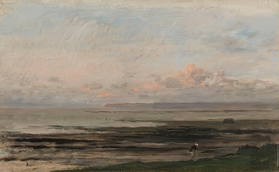 La mer à marée basse - Charles Francois Daubigny