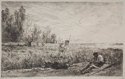 Fenaison - Charles Francois Daubigny