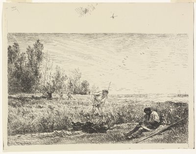 Fenaison - Charles Francois Daubigny