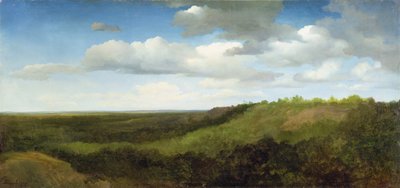 Paysage dans la Campagne Romaine, 1836 - Charles Francois Daubigny