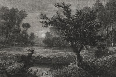 Lever de Lune dans la Vallée d