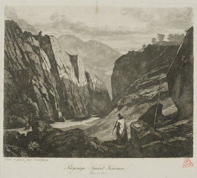Saint Jérôme - Charles Francois Daubigny