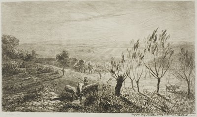 Lever de soleil - Charles Francois Daubigny