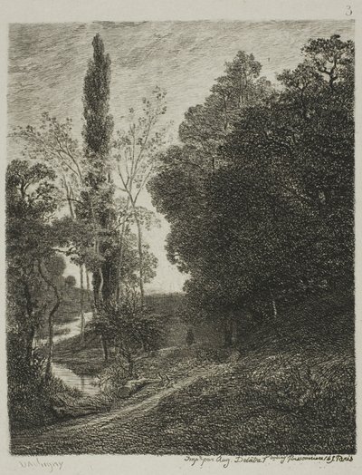 Les Rives du Cousin - Charles Francois Daubigny