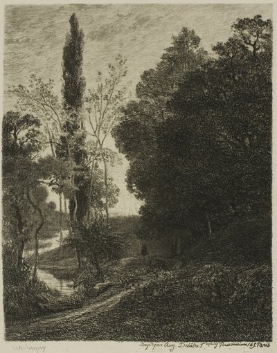 Les Rives du Cousin - Charles Francois Daubigny