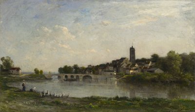 Le pont entre Persan et Beaumont-sur-Oise, 1867 - Charles Francois Daubigny