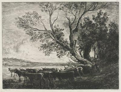 Le Gué - Charles Francois Daubigny