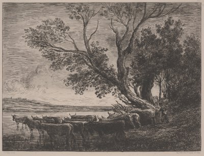 Le Gué - Charles Francois Daubigny