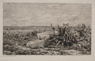 La récolte du raisin - Charles Francois Daubigny