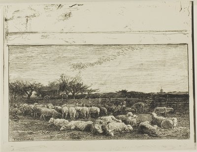 La grande bergerie - Charles Francois Daubigny