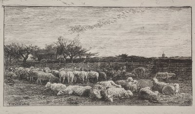 La grande bergerie - Charles Francois Daubigny