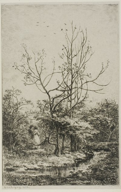 Le Verger - Charles Francois Daubigny