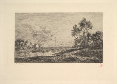 La Seine à Port-Maurin, 1870 - Charles Francois Daubigny