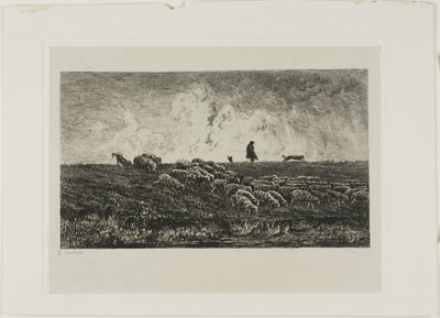 La Pluie - Charles Francois Daubigny