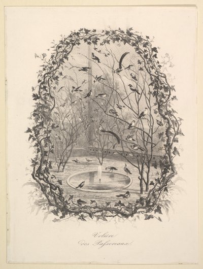 La volière des moineaux, 1843 - Charles Francois Daubigny