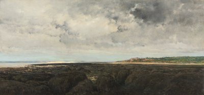 Villerville vu du Ratier, 1855 - Charles Francois Daubigny