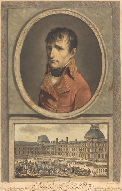 Bonaparte Premier Consul de la République Française - Charles Francois Gabriel Levachez