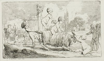 Les enfants jouent - Charles Francois Hutin