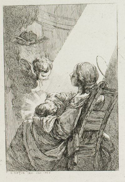 La Vierge Marie berçant l