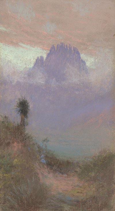 Sans titre (Paysage de montagne) - Charles Franklin  Reaugh