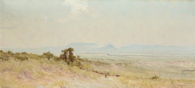 Montagne de la Maison sur le Llano - Charles Franklin  Reaugh