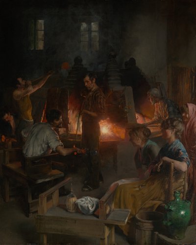 Souffleurs de verre de Murano - Charles Frederic Ulrich
