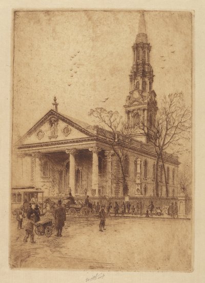 Saint-Paul, Broadway, N.Y., 1906 - Charles Frederick William Mielatz