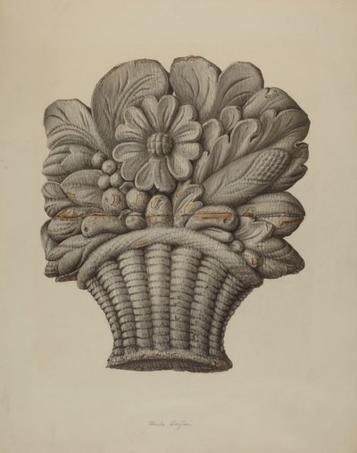 Ornement Sculpté - Charles Garjian