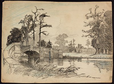 Pont de Cranford Park, Hillingdon, Grand Londres - Charles George Harper