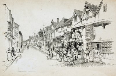 High Street, Canterbury, Kent - Charles George Harper